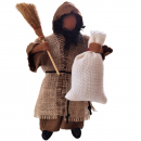 Knecht Ruprecht, Schmutzli - mit Buckelkraxe und Rute